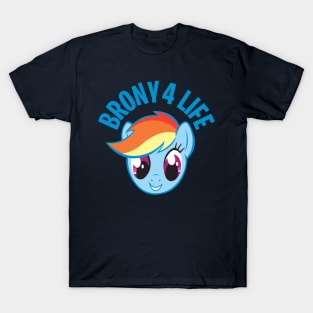 My little pony - BRONY 4 LIFE - Big Dash face T-Shirt